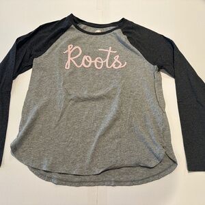 Roots Kids L/s Tee - Size XXL
